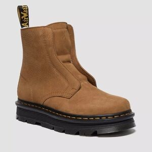 Dr. Martens ZebZag Laceless Tan Boots New Men’s 10